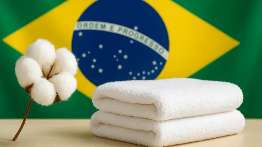 Melhor toalha 100% algodão do Brasil