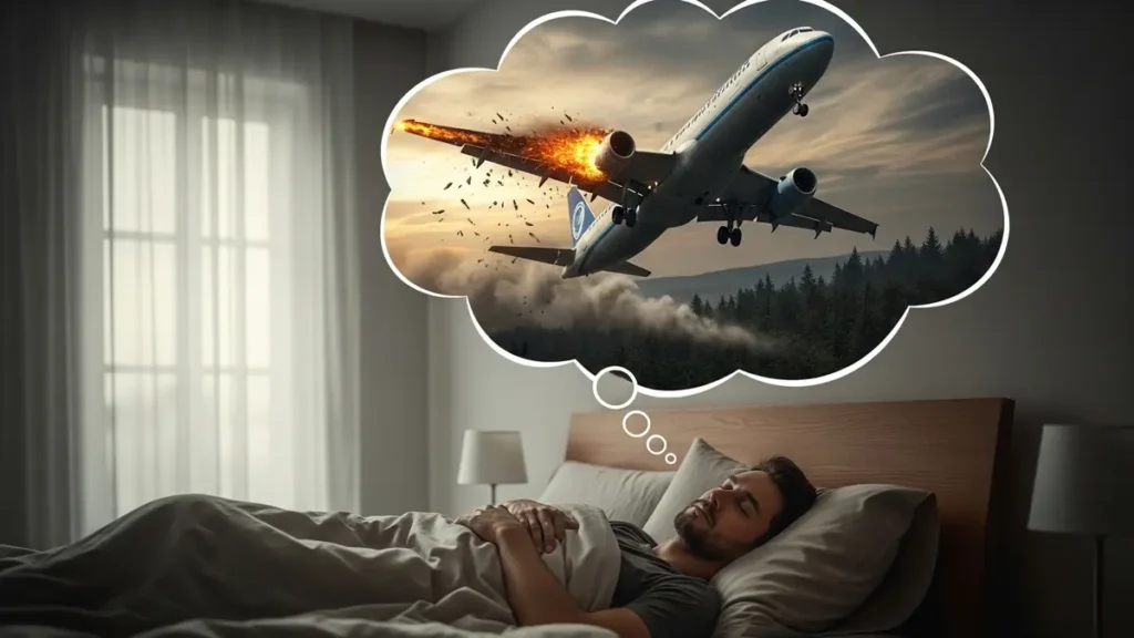 Sonho com Avião Caindo